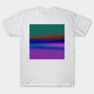 red blue green texture art T-Shirt